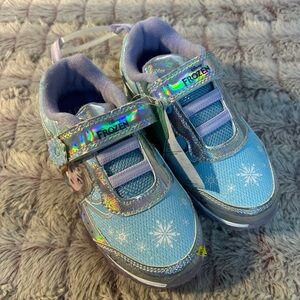 DISNEY frozen Light up Sneakers size 10